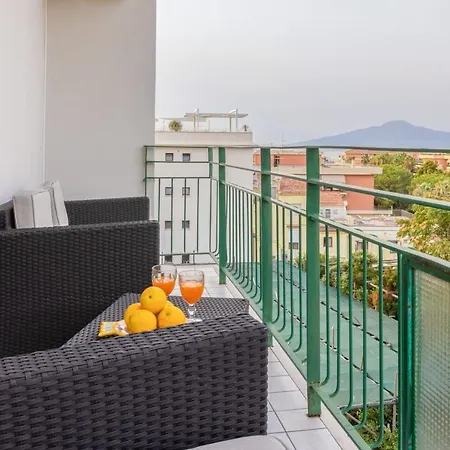 شقة Sorrentovibes - Family With Terrace & Amazing View In Center